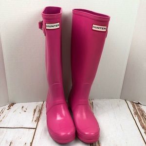 Hunter Tall Gloss Rain Boots